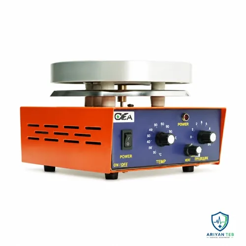 خرید هات پلیت مگنت آنالوگ آلفا مدل HS860 | هیتر استیرر 5 لیتری با دمای 300 درجه
